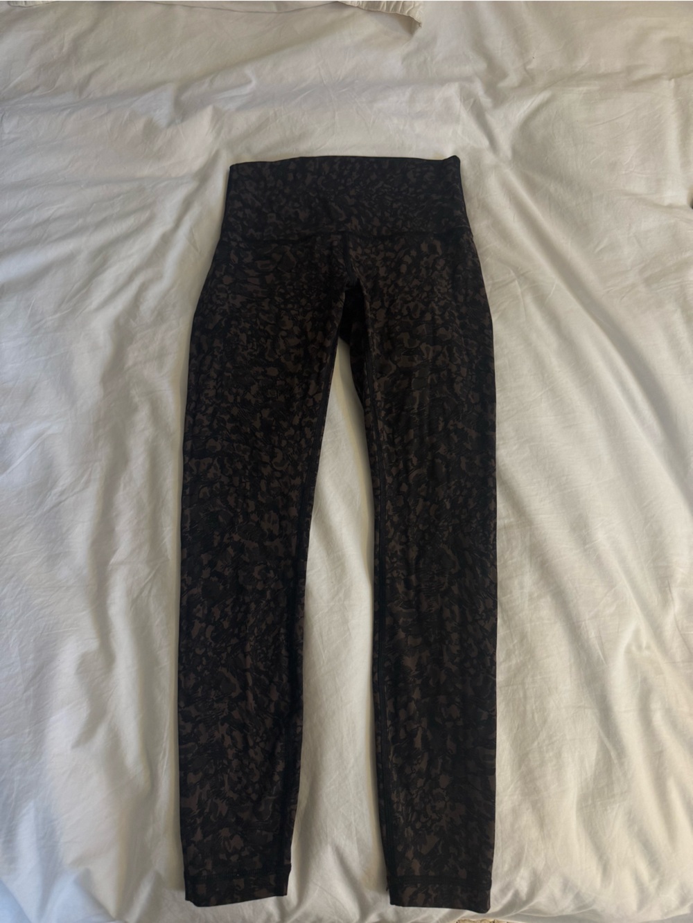 Lululemon align, 25”, black/brown pattern